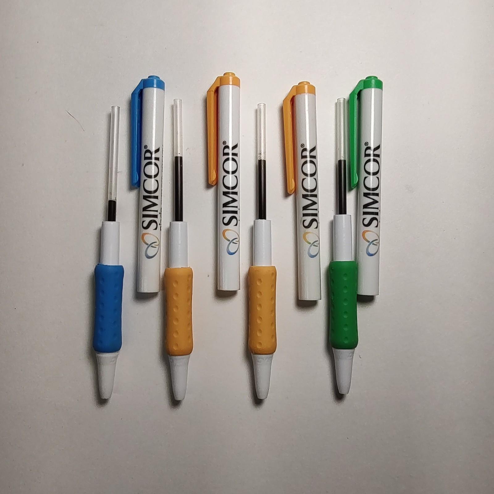 Simcor Drug Rep Pens 4pk Pharmaceutical Bic Pens Black Ink All Work