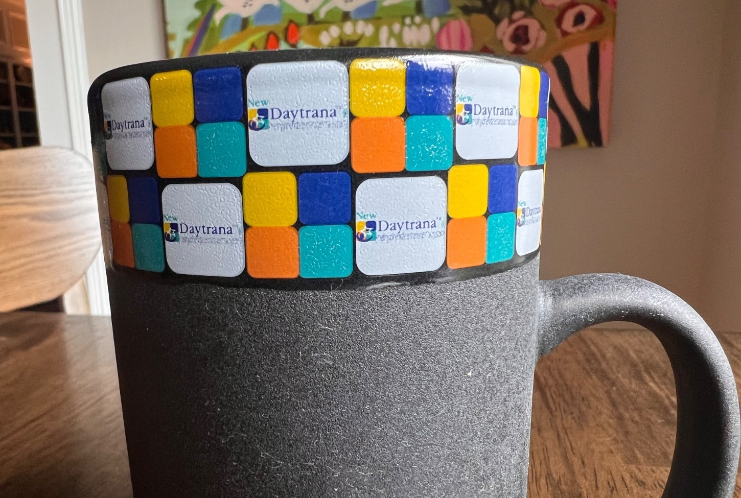 Daytrana Drug Rep Coffee Mug ADHD Medication Pharmaceutical Promotion