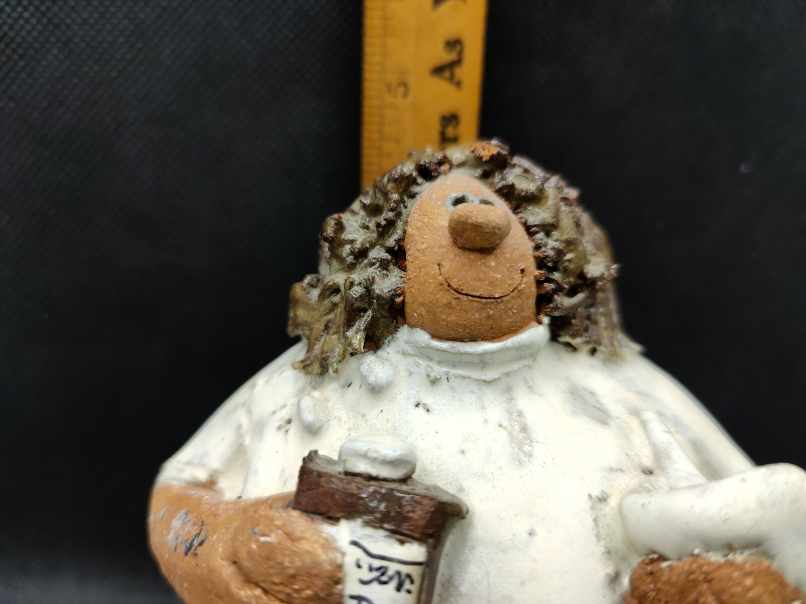 Pharmacist Pottery Figurine.