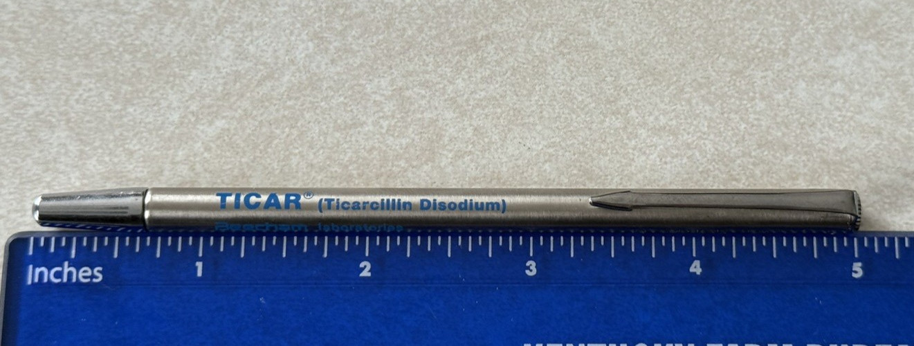 TICAR Emphasis Pointer Drug Rep Pharmaceutical Collectible Advertising