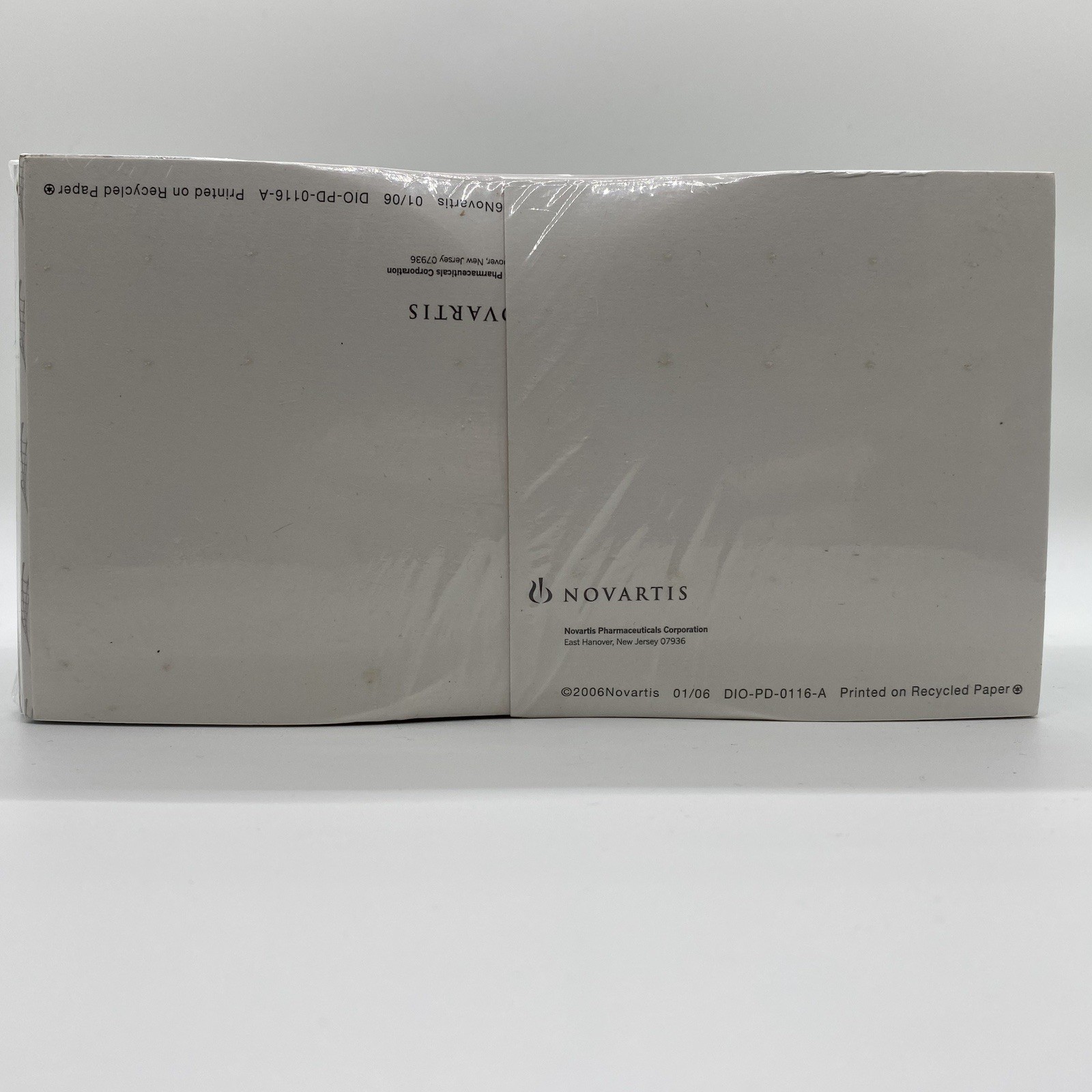 Diovan Note Pads D Shaped Pharmaceutical Drug Rep Promo New Sealed Pack Of 25
