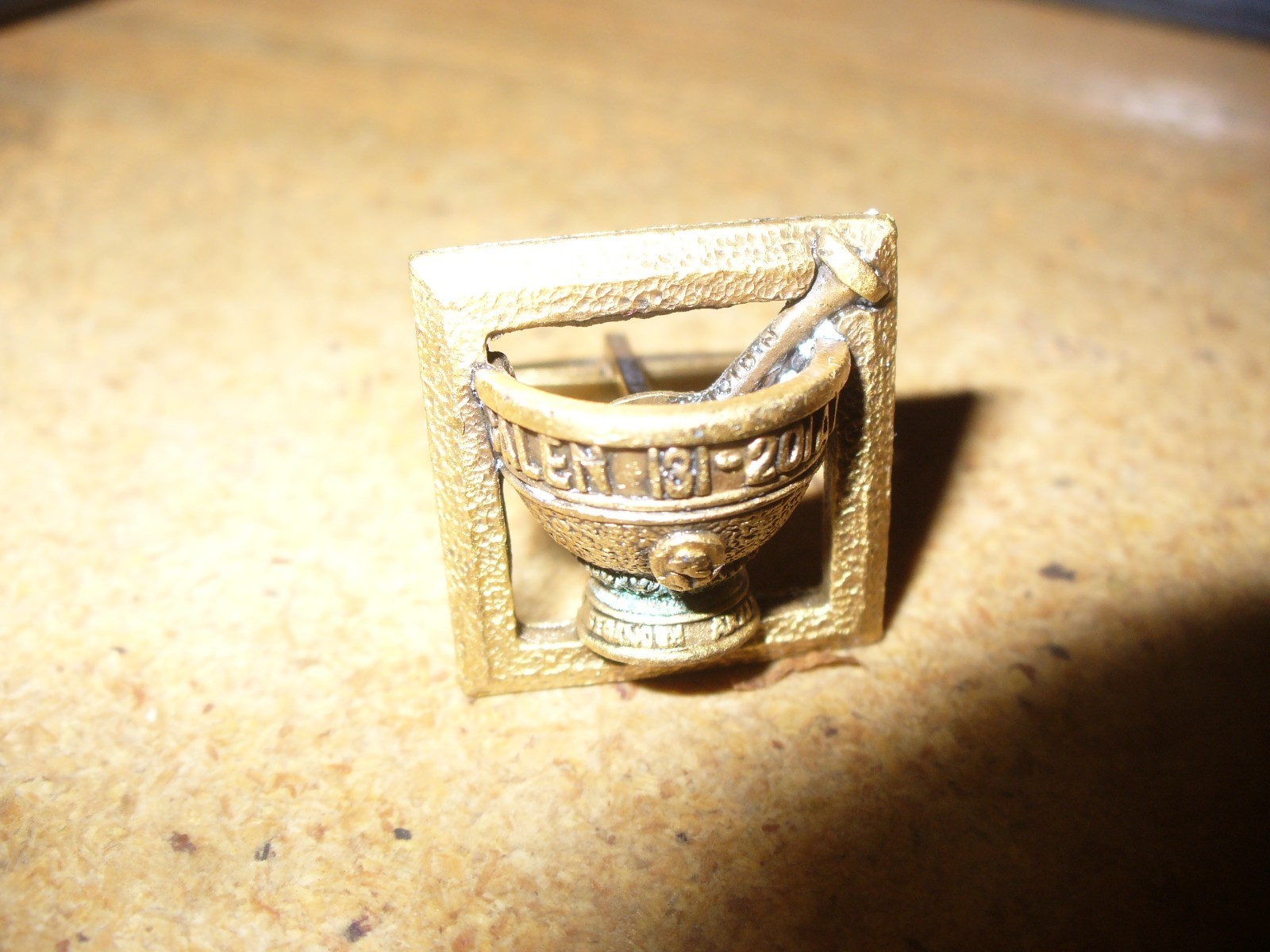 Galen 131 – 201 AD Brass Metal Tie Clip