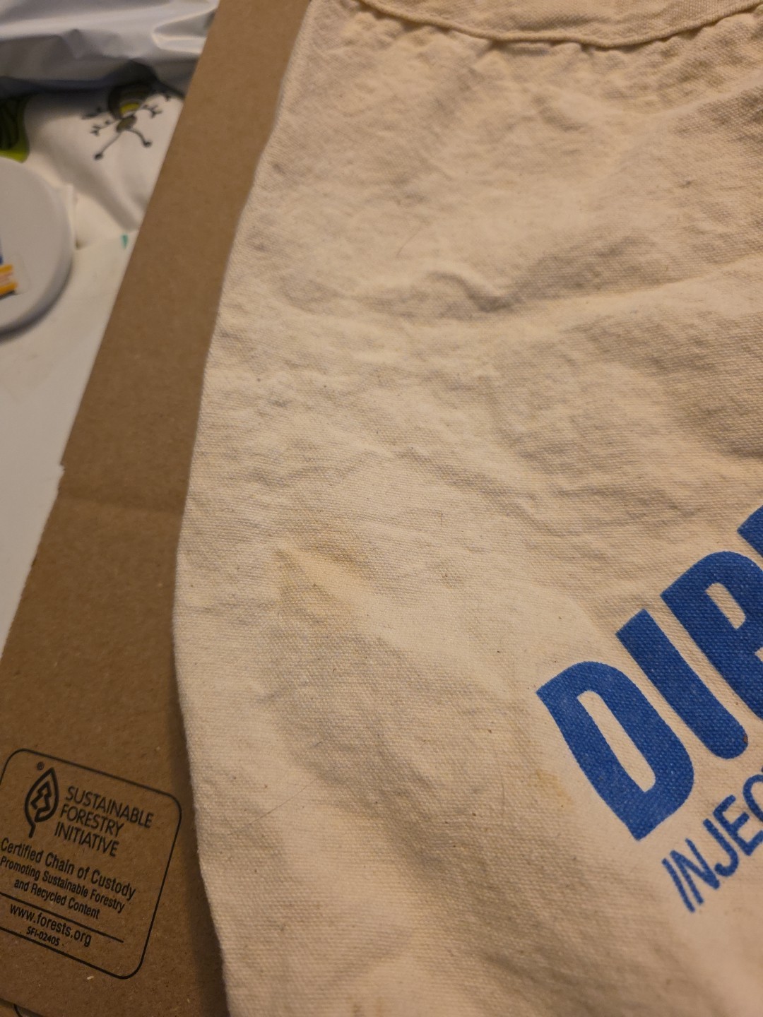 Vintage Diprivan Propofol Tote Bag Pharmaceutical Advertising DIP#4