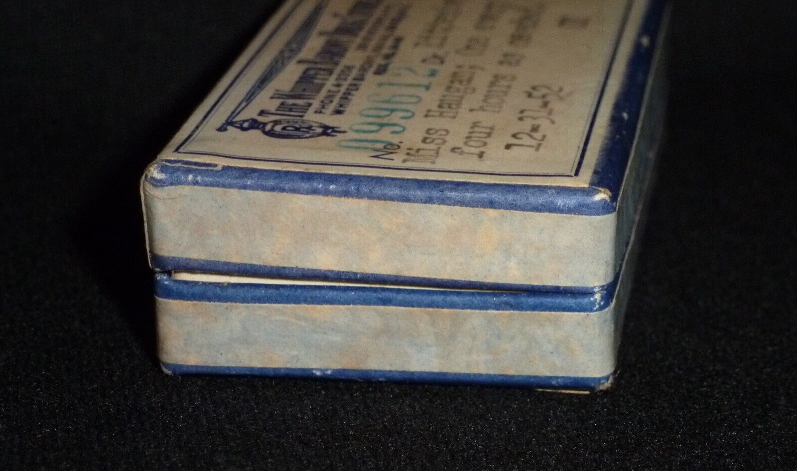 Vintage Charleston Naval Base, SC Hinged Drug Store Pharmacy Pill Box – Navy