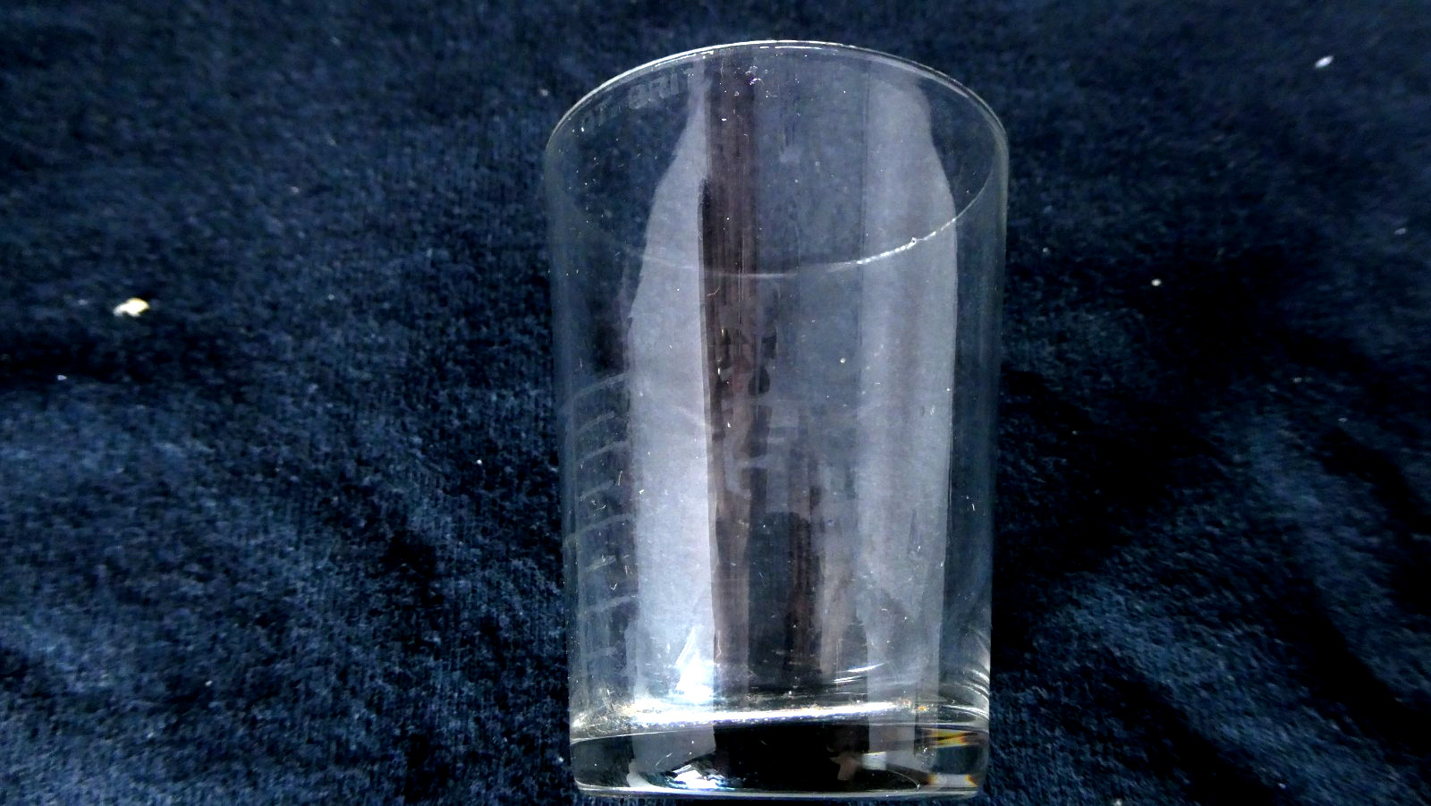 Graduated Medicine Glass With Tablespoon Teaspoon Scale In Original Case