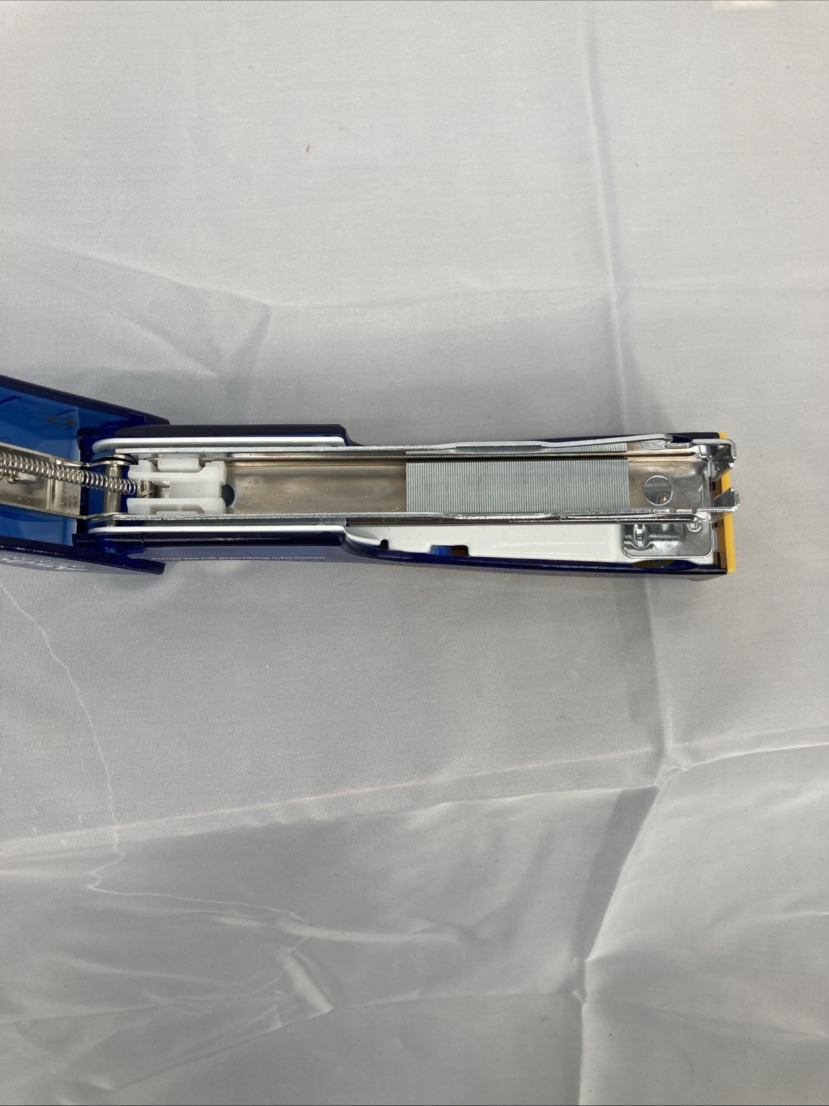 Asacol Stapler Blue Yellow Drug Rep Pharmaceutical Promo Advertising 6”