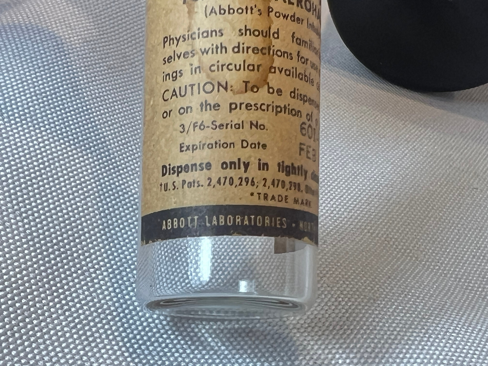 Drug Store Lot Livicks’s Vapor Ointment Penicillin Potassium & Empty Pill Box
