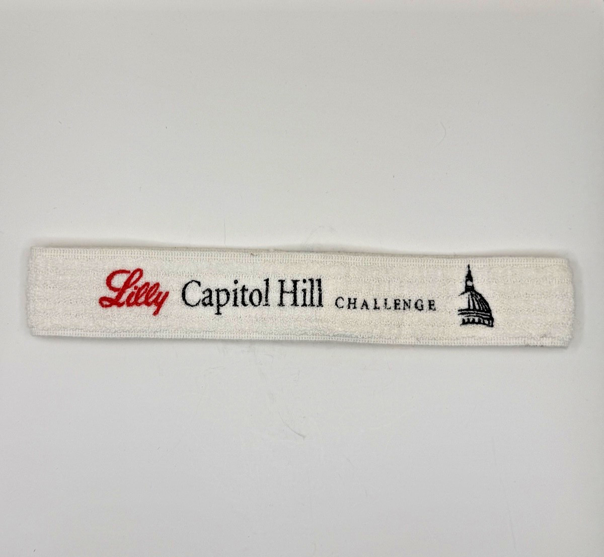 Vintage Eli Lilly and Company & US Capitol Hill Challenge Headband Late 1990s