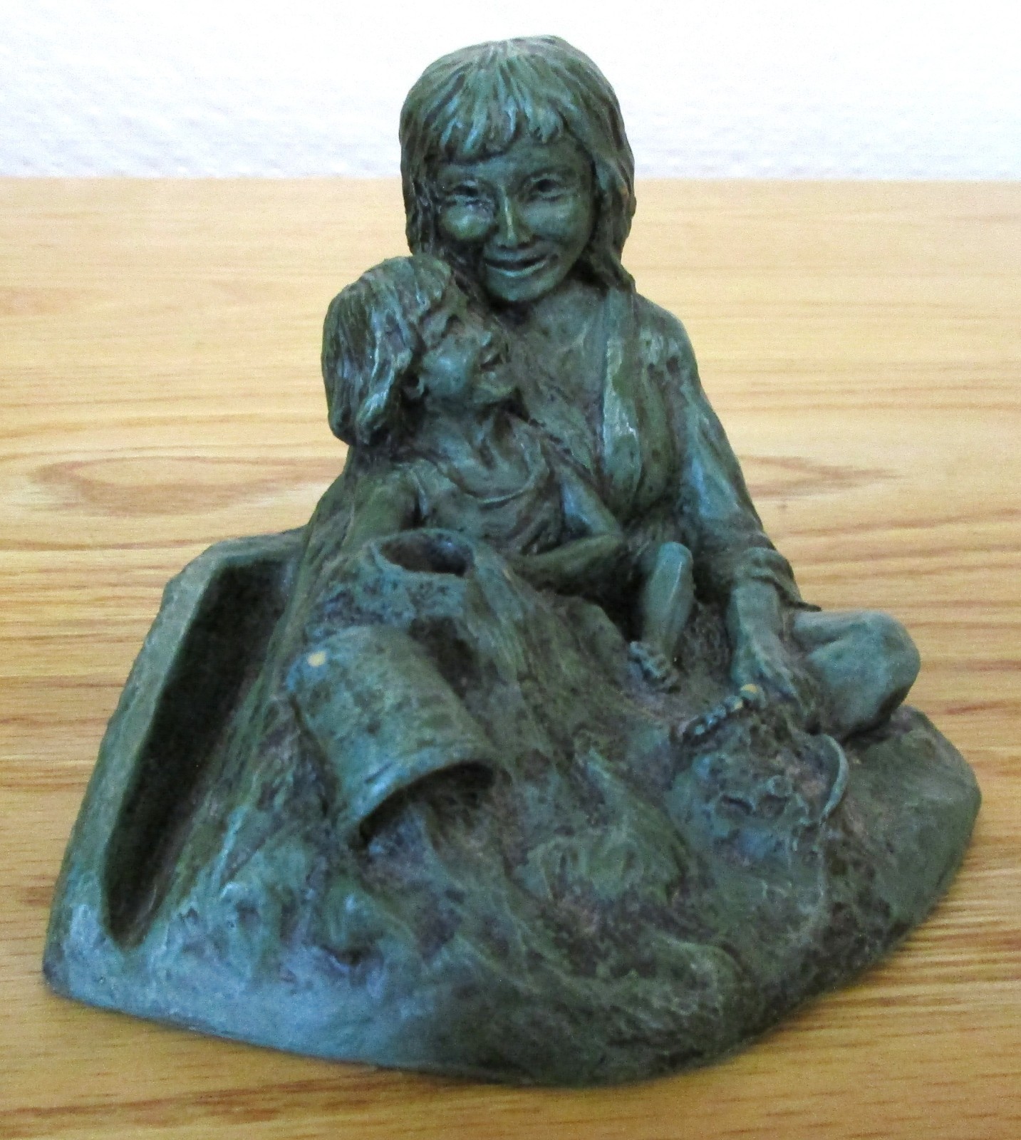 1992 Burroughs Wellcome Zovirax Drug Rep Advertising Pen & Pad Holder Figurine
