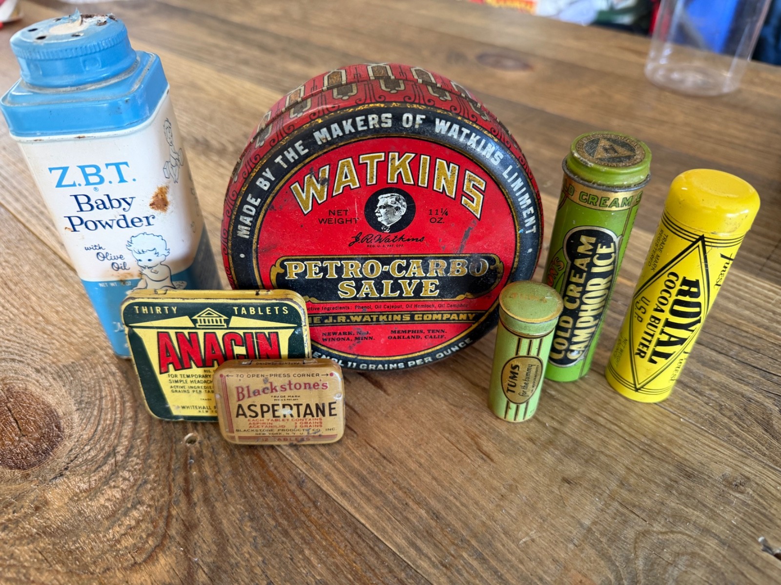 Vintage Pharmacy Apothecary Items
