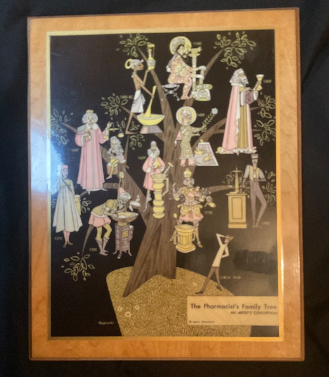 Pharmaceutical Art ‘ The Pharmacist’s Family Tree ’