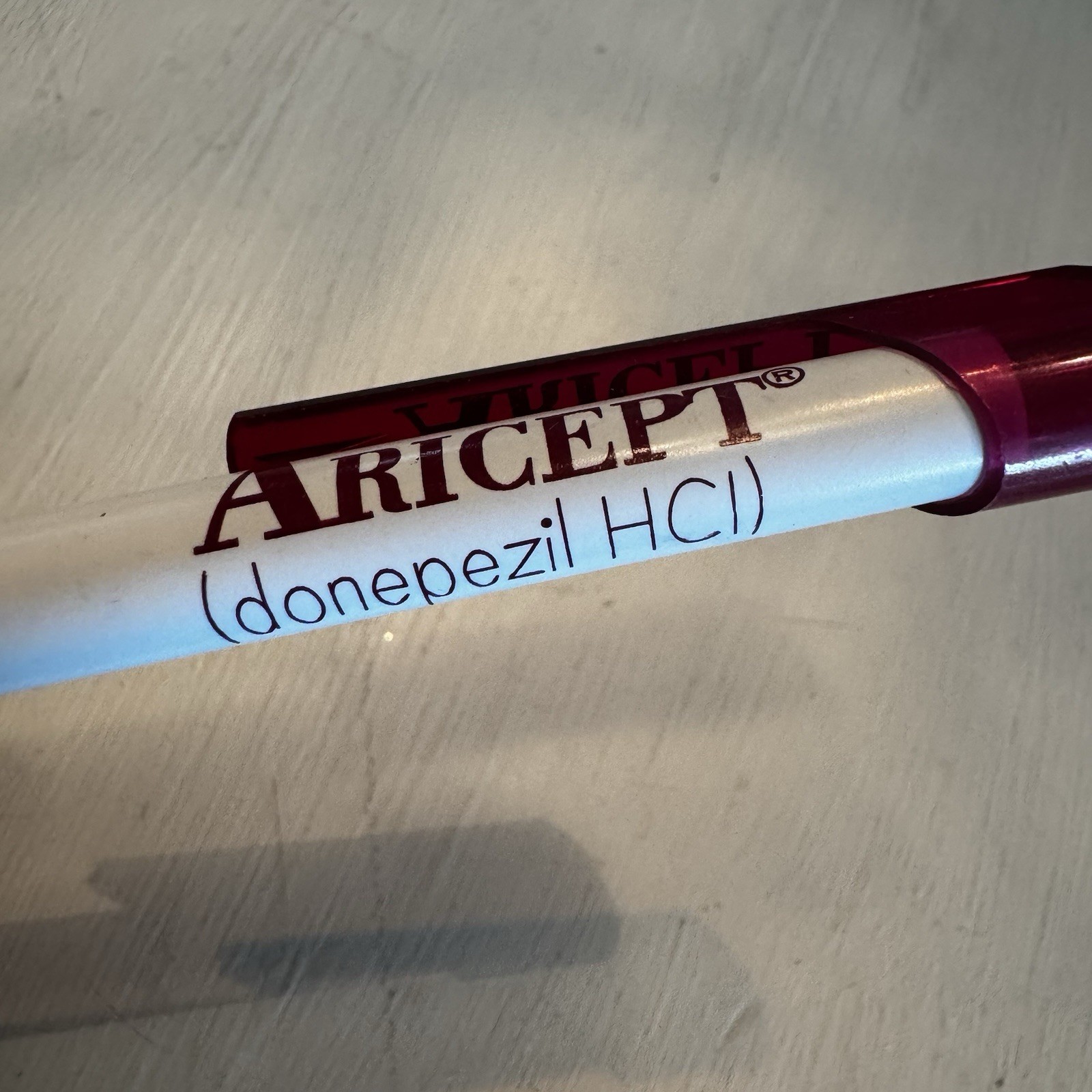 ARICEPT Medical Drug Rep Pharmaceutical Pen Collectible Advertising