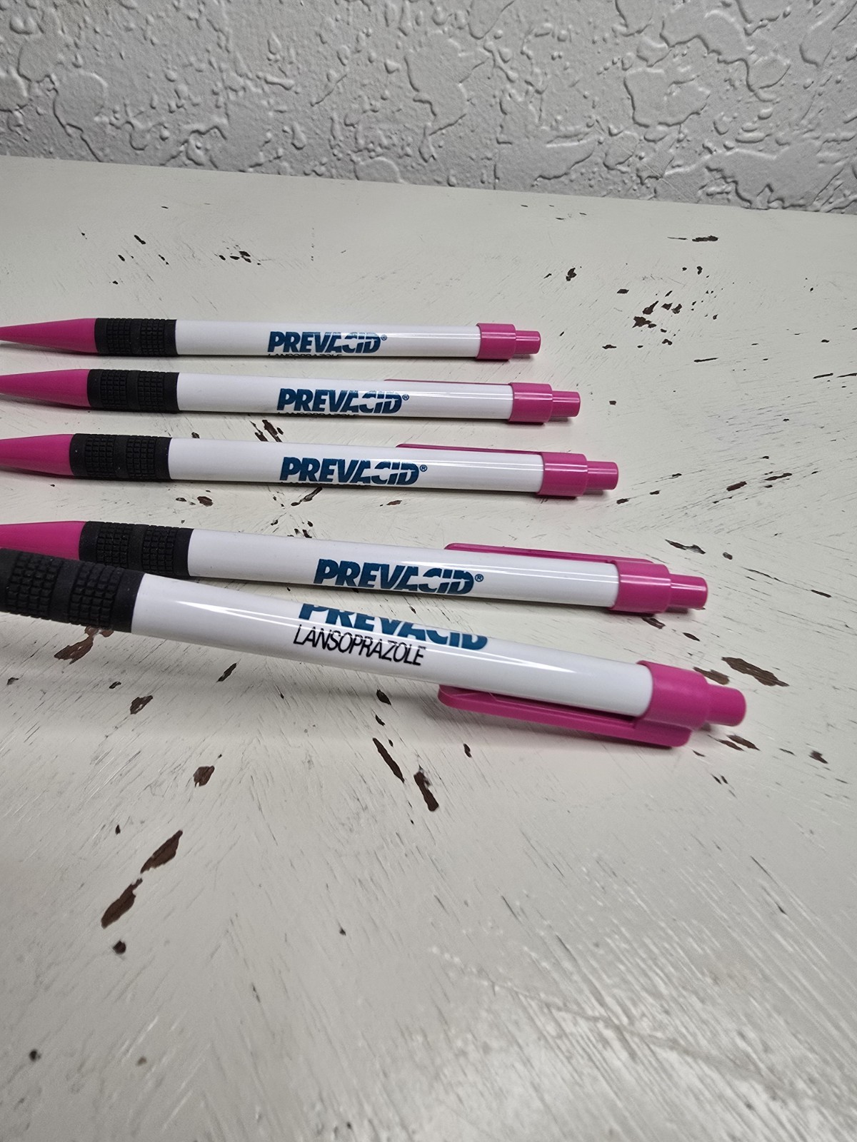 Prevacid Drug Rep Pharmaceutical Advertising Pen Plastic – Lot Of 5