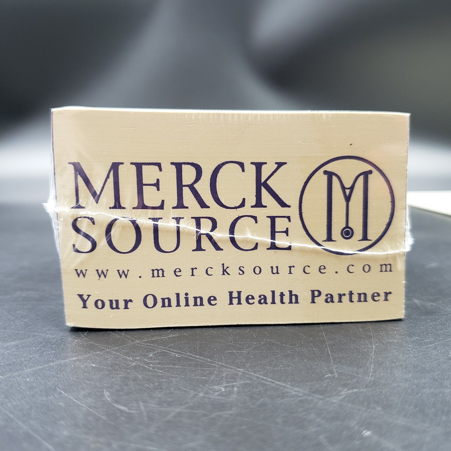 Pharma Medical Advertising Lot of 3 Long Clipboard & Notepad Merck Source Online
