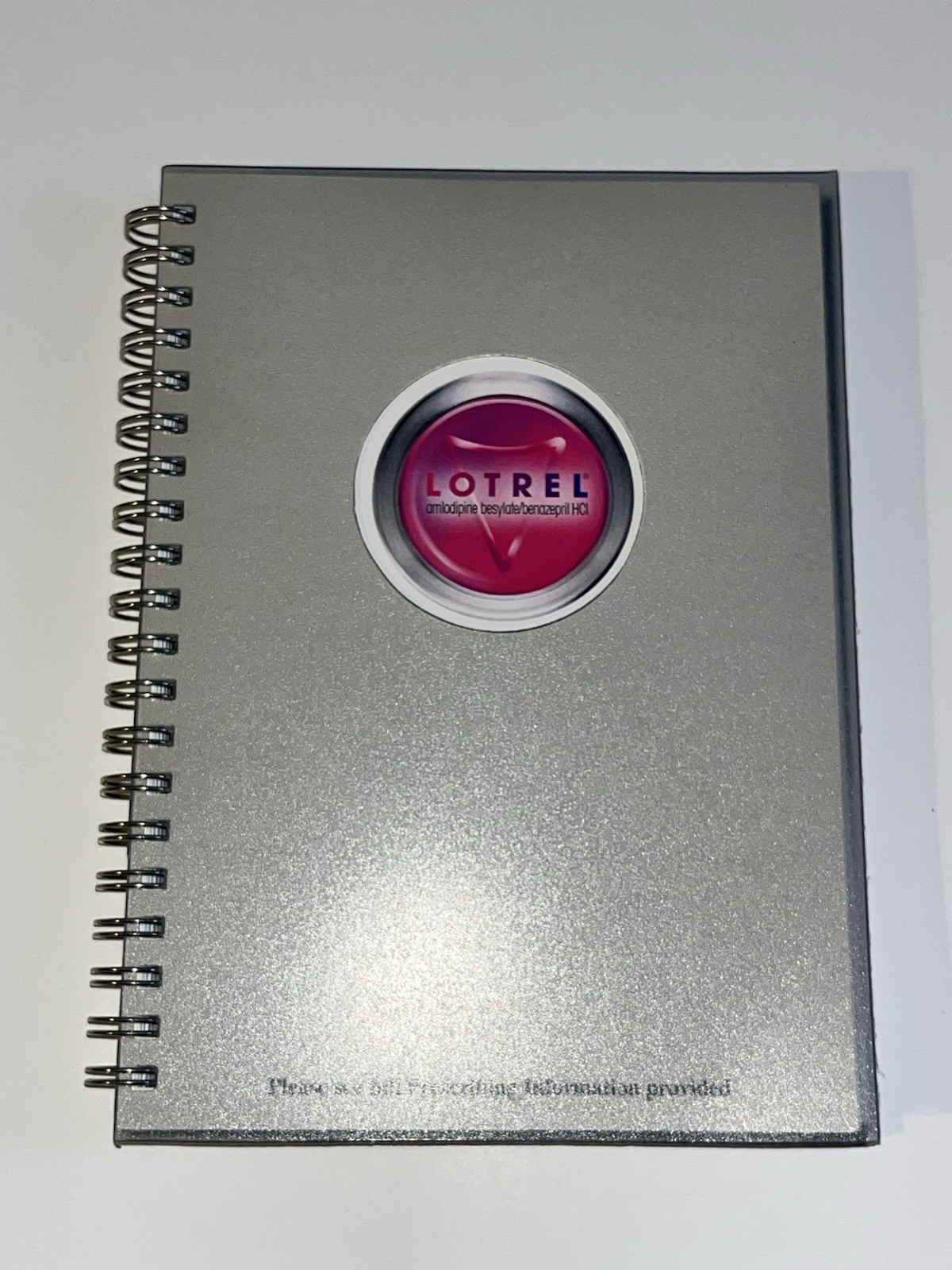 LOTREL BRAND NOTEBOOK PHARMACY COLLECTIBLE