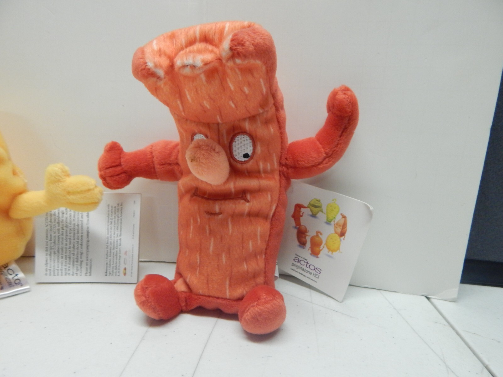 Actos Body Organs Plush Lot Stomach Pancreas Muscle Tissue Pharmaceutical Tags