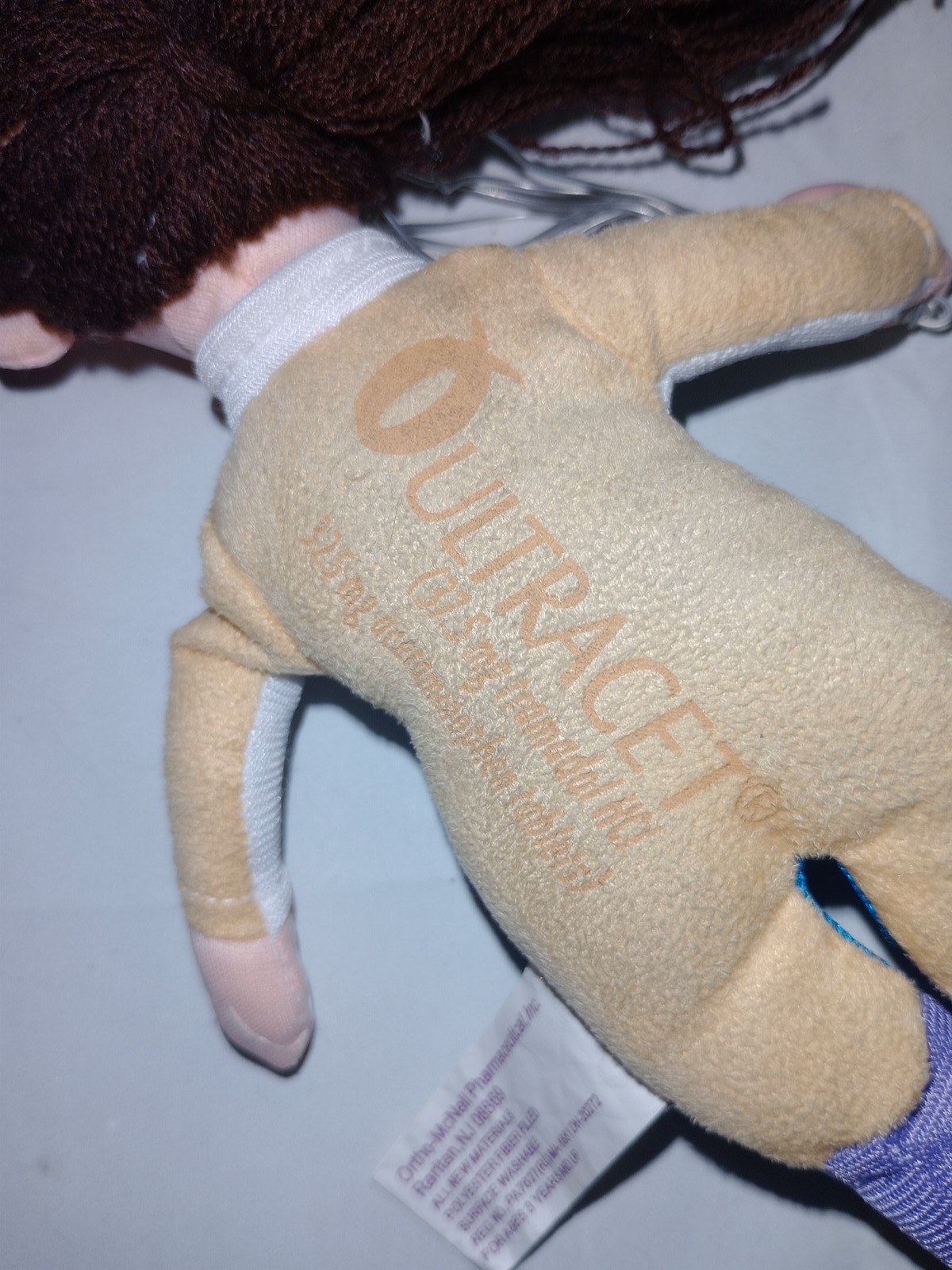 Ultracet Promotional Chef Plush Doll with Whisk Pharmaceutical Promo Toy