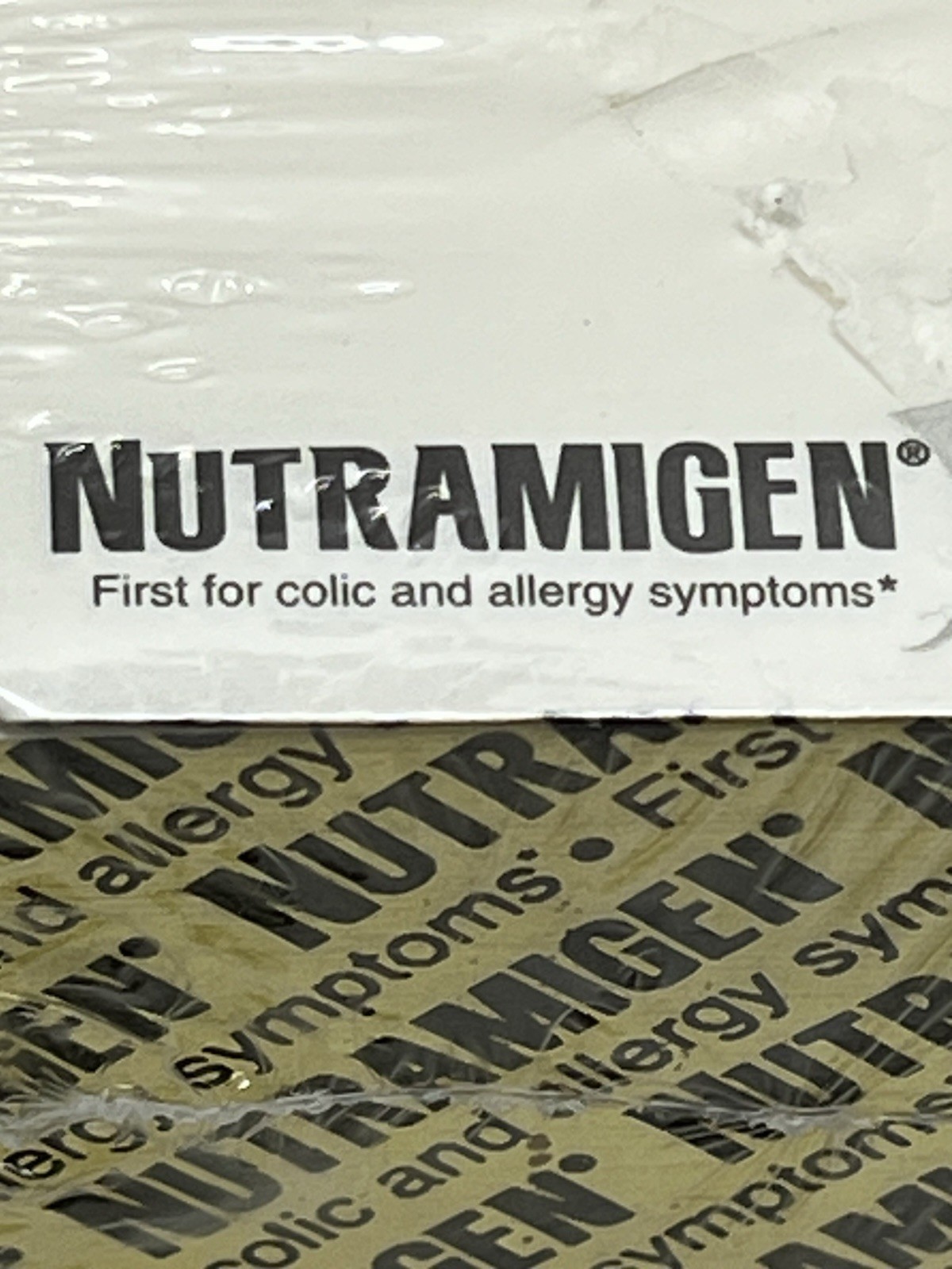New/1990 Nutramigen/Drug Rep Paper Note Cube Colic/Infant Pharmacy Rep Vintage