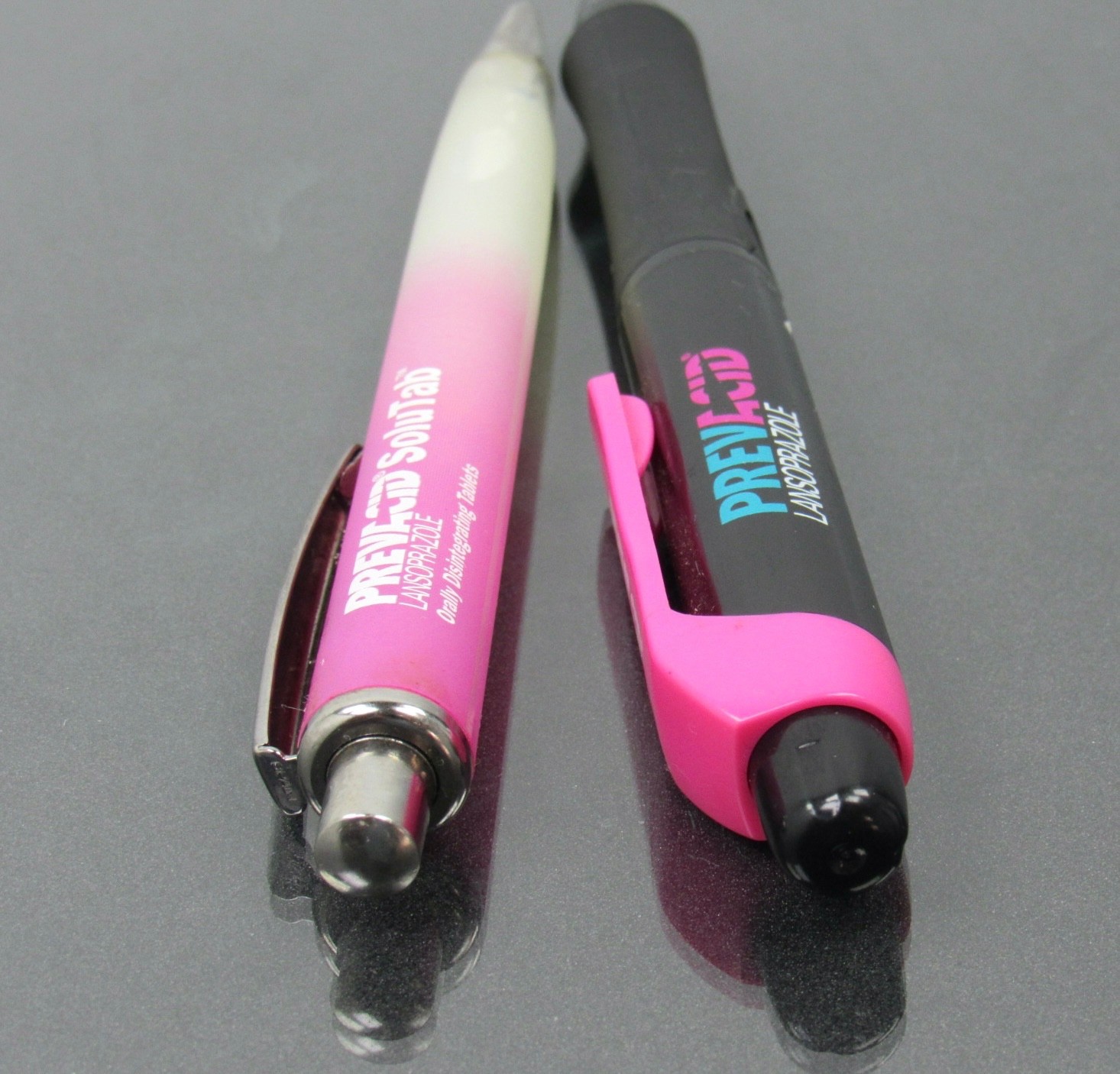 Prevacid PENS Drug Rep Pharmaceutical Promo Medical Advertising Lot of 2