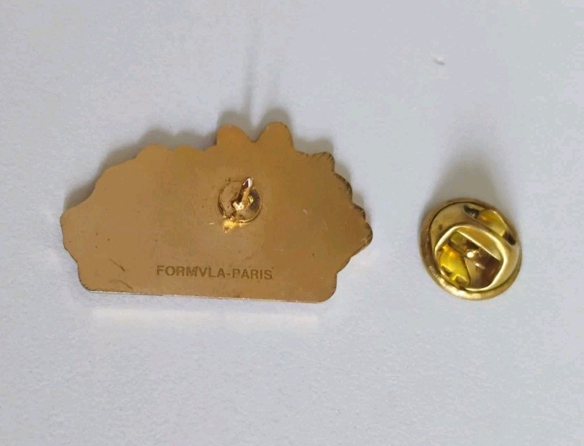 SANDOZ Agro Pharmaceutical pin badge LSD Albert Hofmann rare #2
