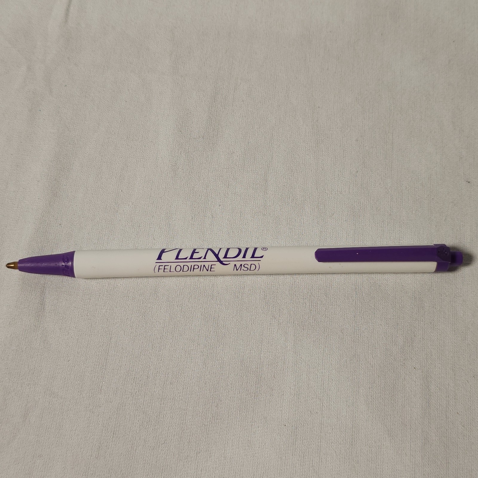 Plendil Felodipine Merk Sharp And Dohme Drug Rep Ink Pen Non Writing VTG Rare