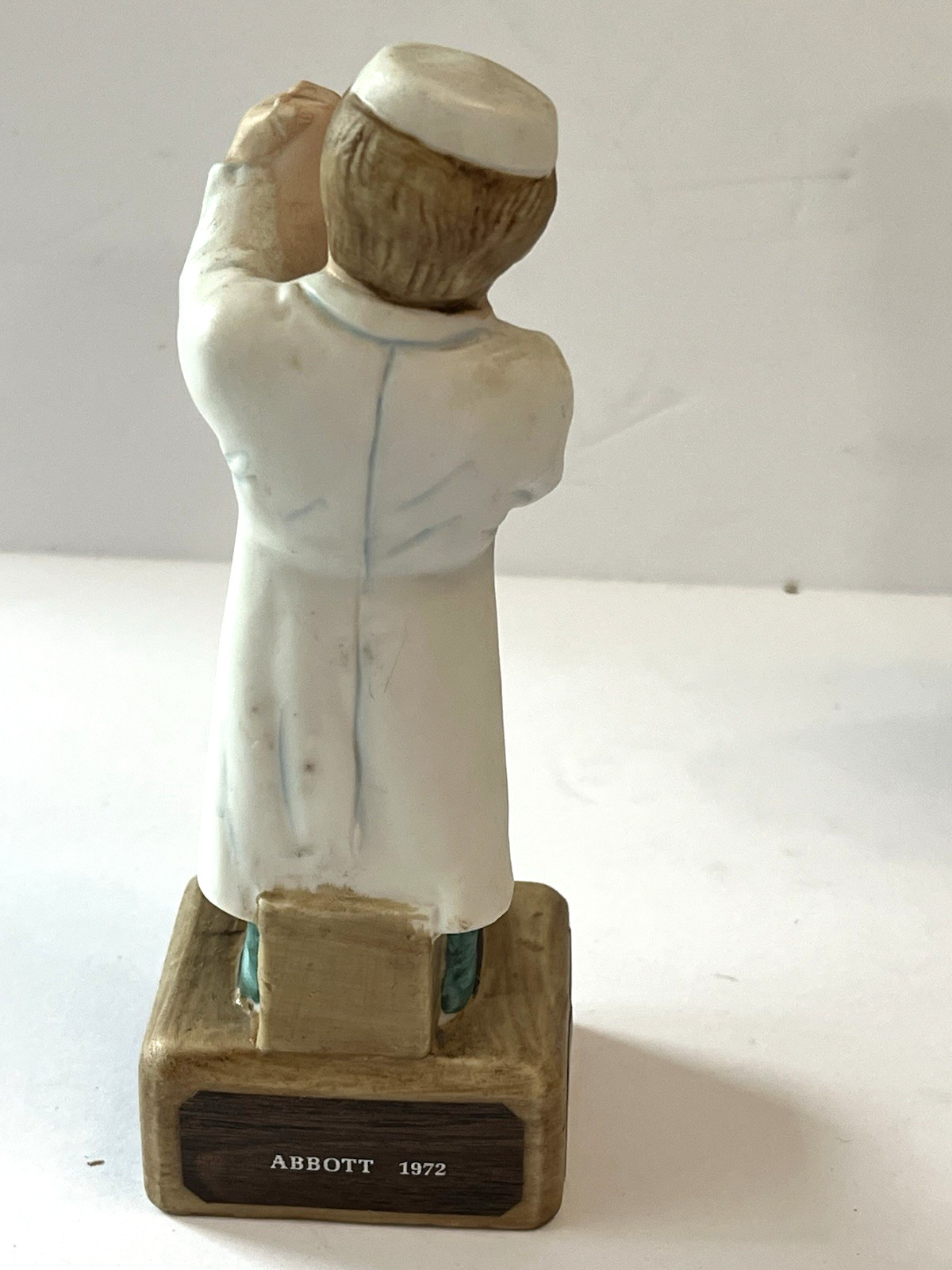 Vintage Doctor Figurines Big Pharma Abbott Cobid Obstetrician Internist