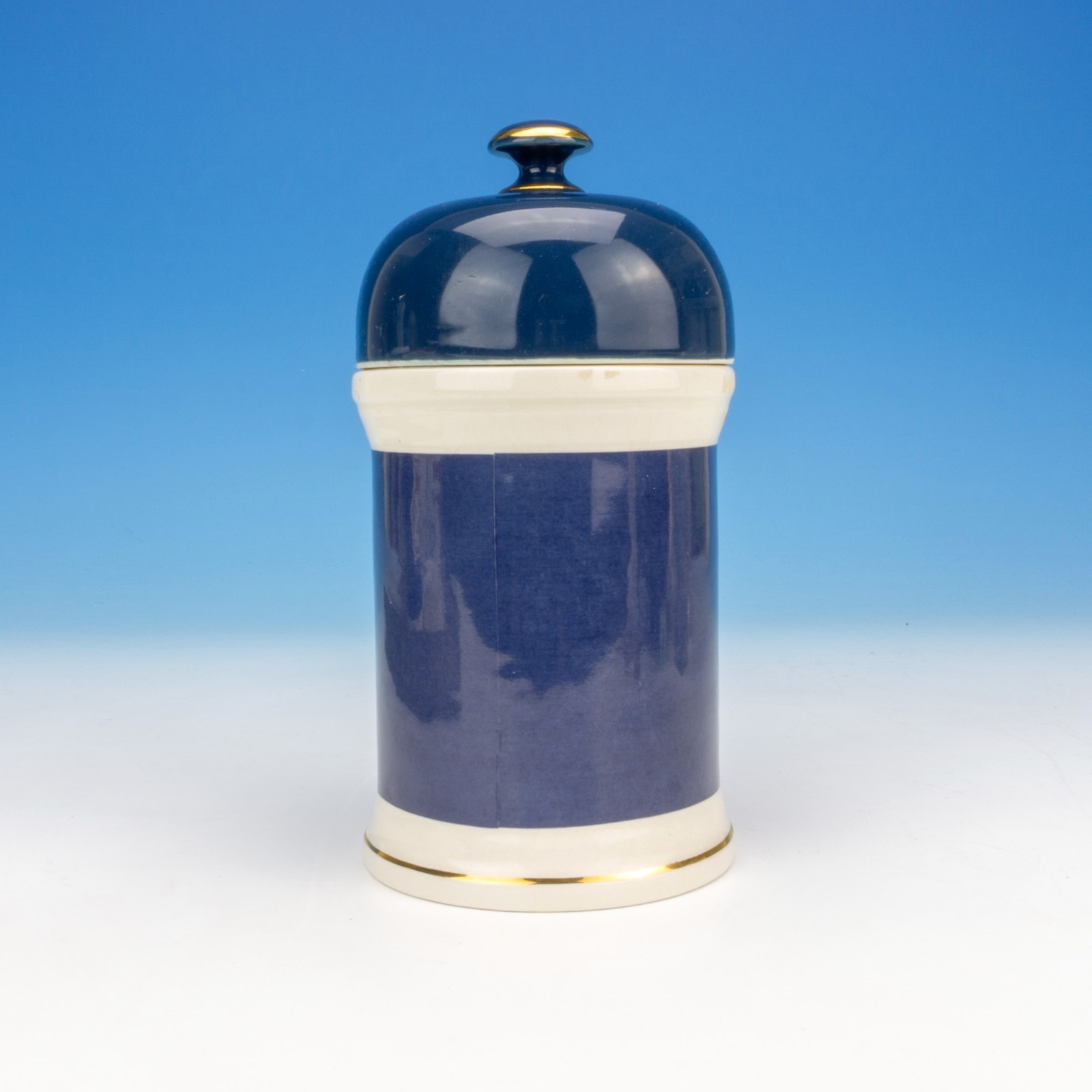 Gladstone Pottery – Ung: Elemi: – Apothecary Chemist Jar – Made For Chalsyn