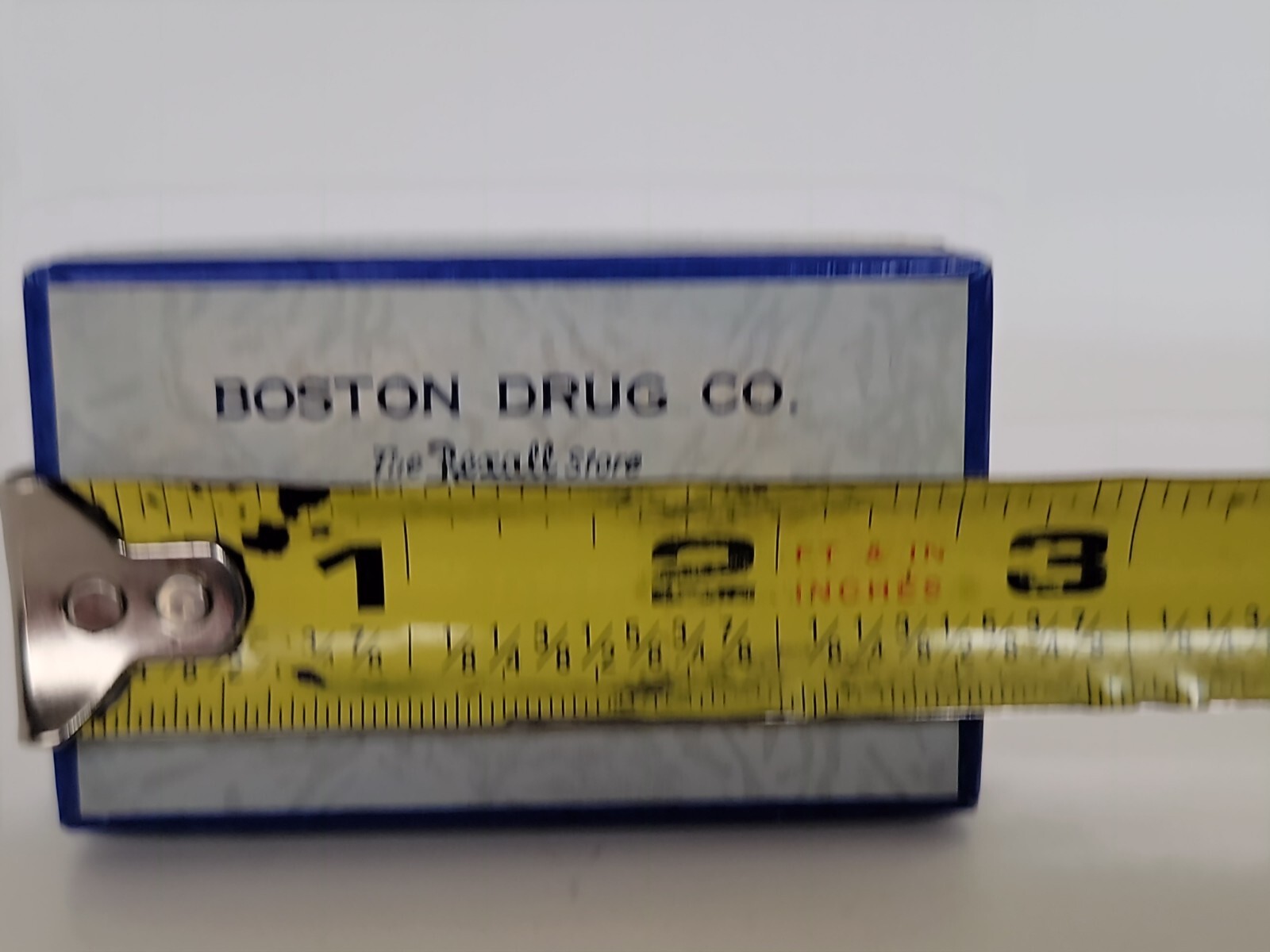 Vintage PILL BOX: BOSTON DRUG STORE Alexandria, Minnesota 1940s