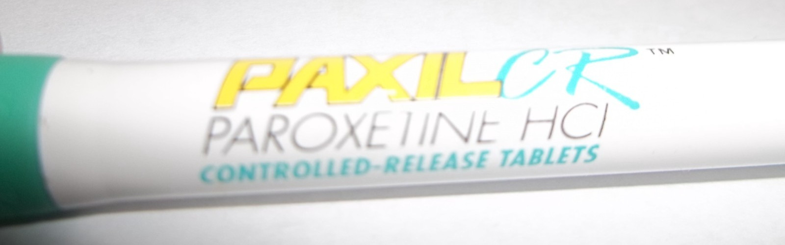 Paxil CR Paroxetine HCl Promotional Plastic Pen – Pharmaceutical Advertising