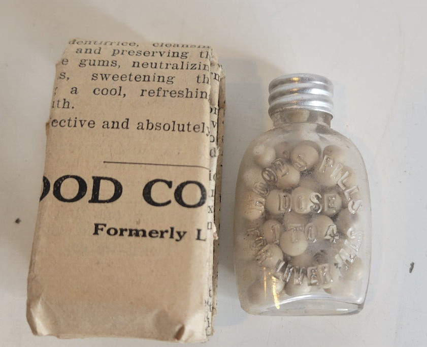 Vtg 1900’s Medicine Lot of 4 Chamberlain’s Paragon Hood’s Taurocol NOS (Lot 756)