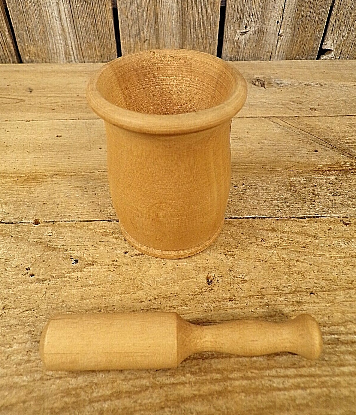 Vintage ~ Mini Mortar & Pestle ~ Pharmacy Day at Mystic Seaport ~ With Box