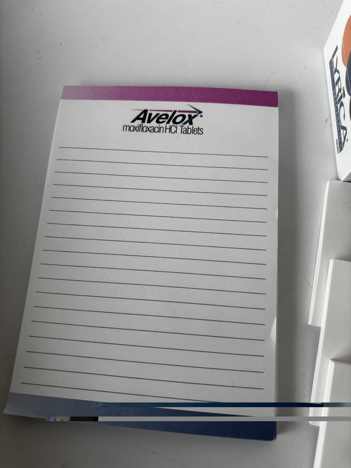 New & Used Early 1997-2005 Pharmaceutical Drug Rep Note Pad Lot Of 6 Mixed Pads