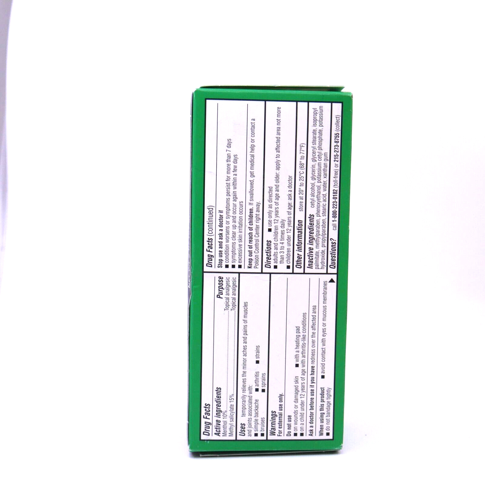 COLLECTIBLE BENGAY Greaseless non greasy Formula Topical Analgesic Cream