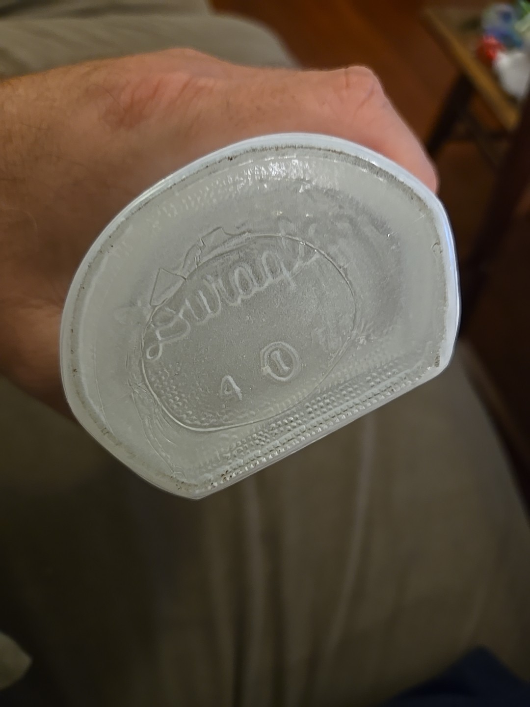 1972 Pharmacy Graduate Owens-Illinois Temple Univ 16oz Bottle Duraglas Pharma