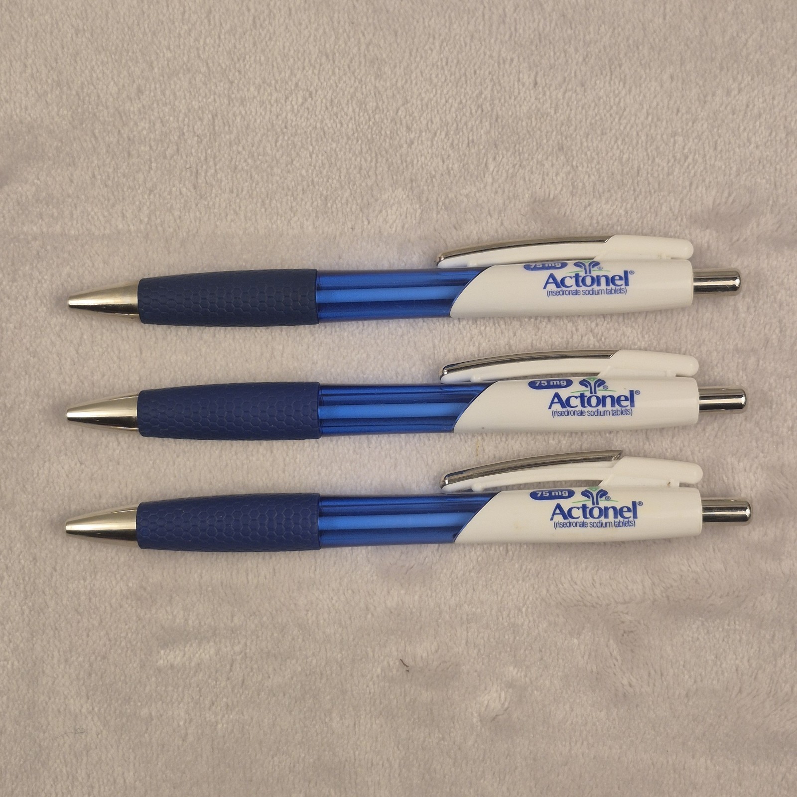 Actonel Drug Rep Pharmaceutical Pen RARE 2008 Collectable Lot of 3