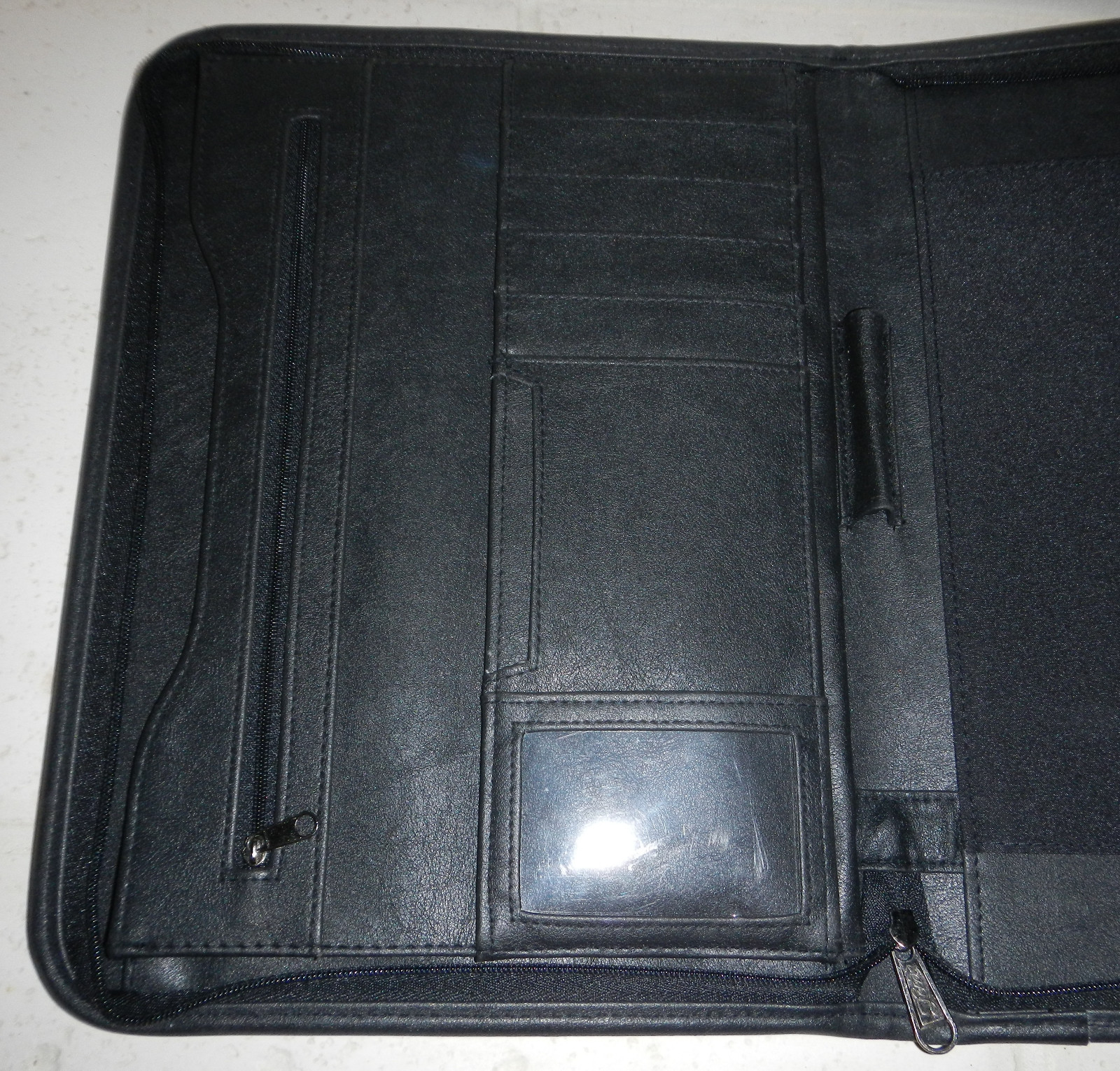 Prilosec Drug Pharmaceutical Advertising Logo Leeds Leather Padfolio Notebook