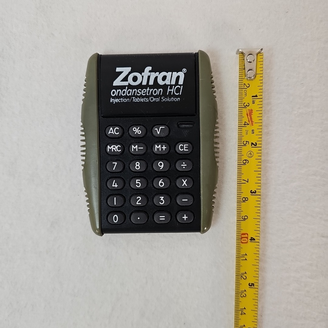 Zofran Ondansetron HCl Drug Rep Promotional Calculator Vintage Pharma