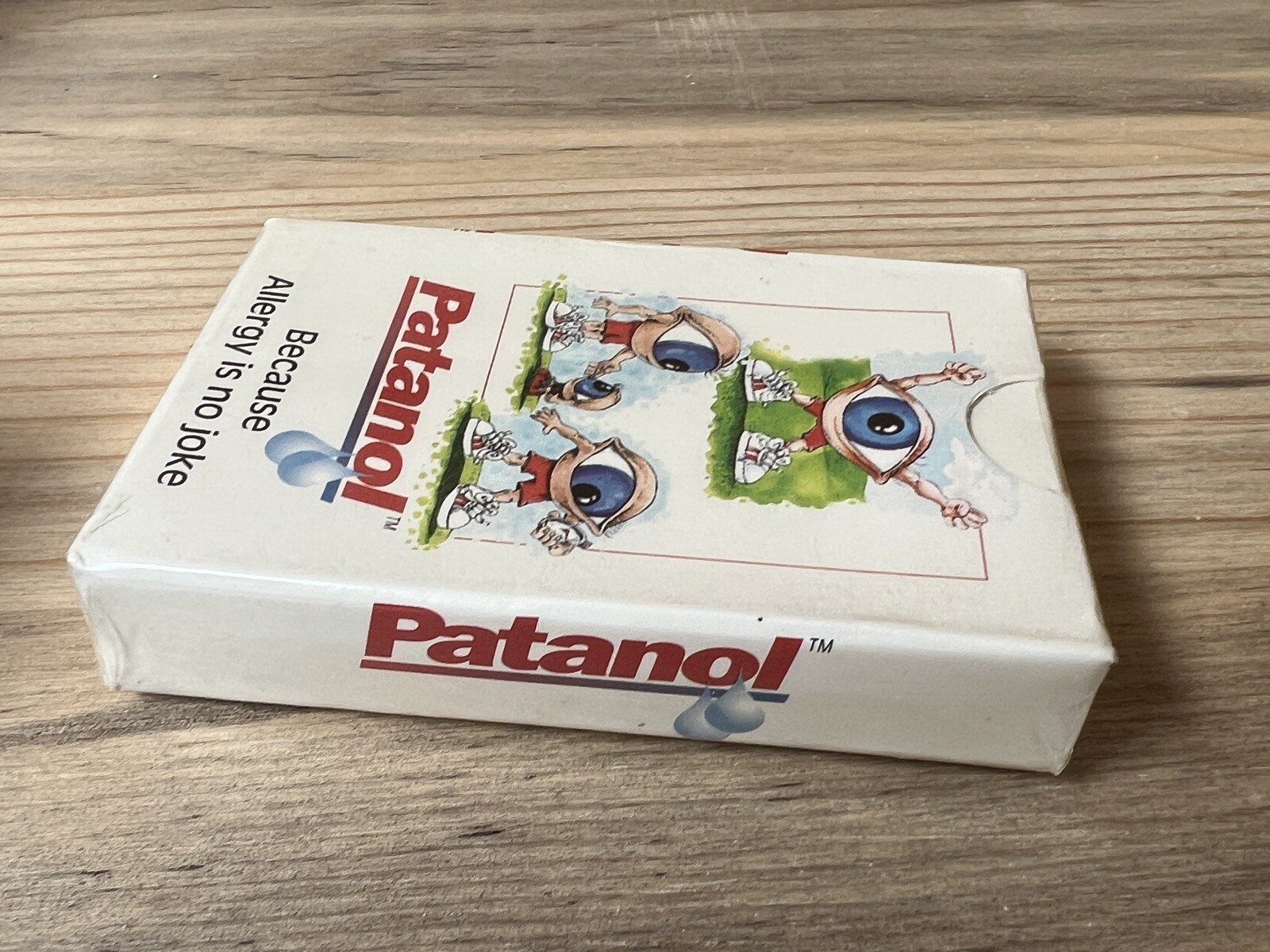EYEBALL MAN Patanol Pharmaceutical Playing Cards Deck NEW