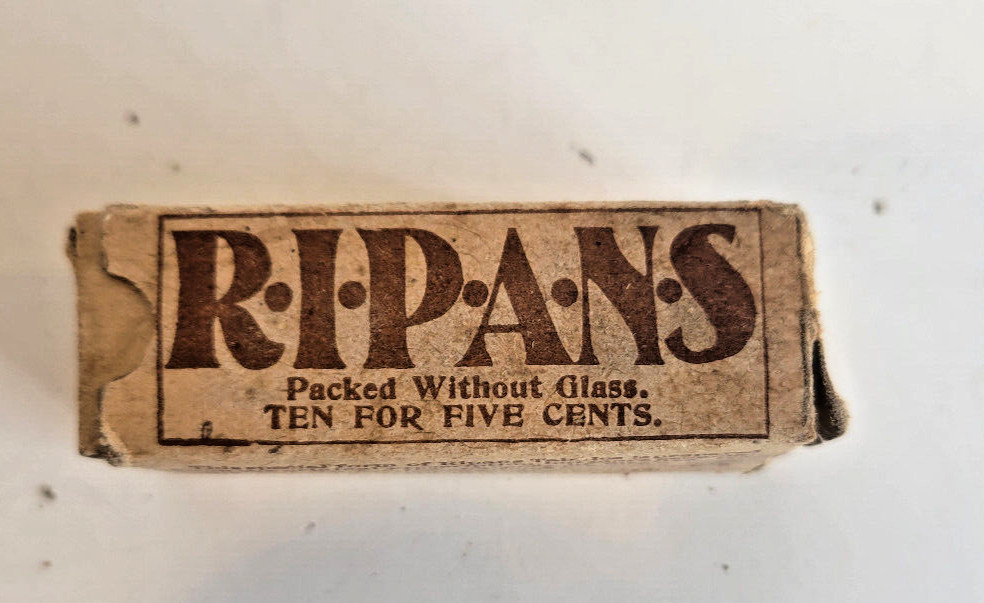 Vtg 1900’s Medicine Lot of 4 Mccoy’s Germa Munyon’s Ripans NOS (Lot 755)