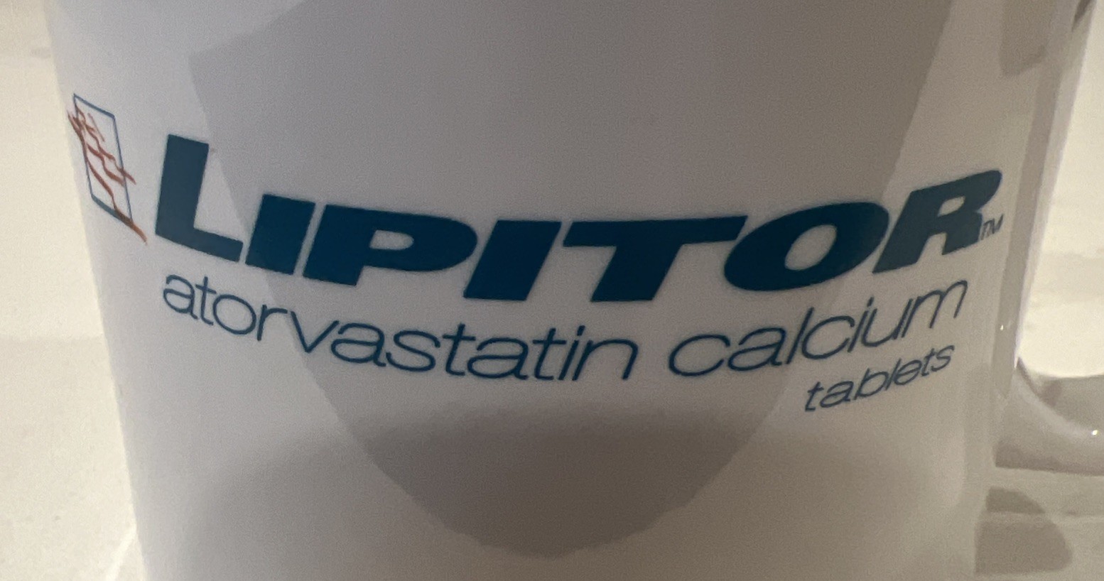 Lipitor Astorvastatin Calcium Pharmacy Drug Rep. Advertising Coffee Mug Cup
