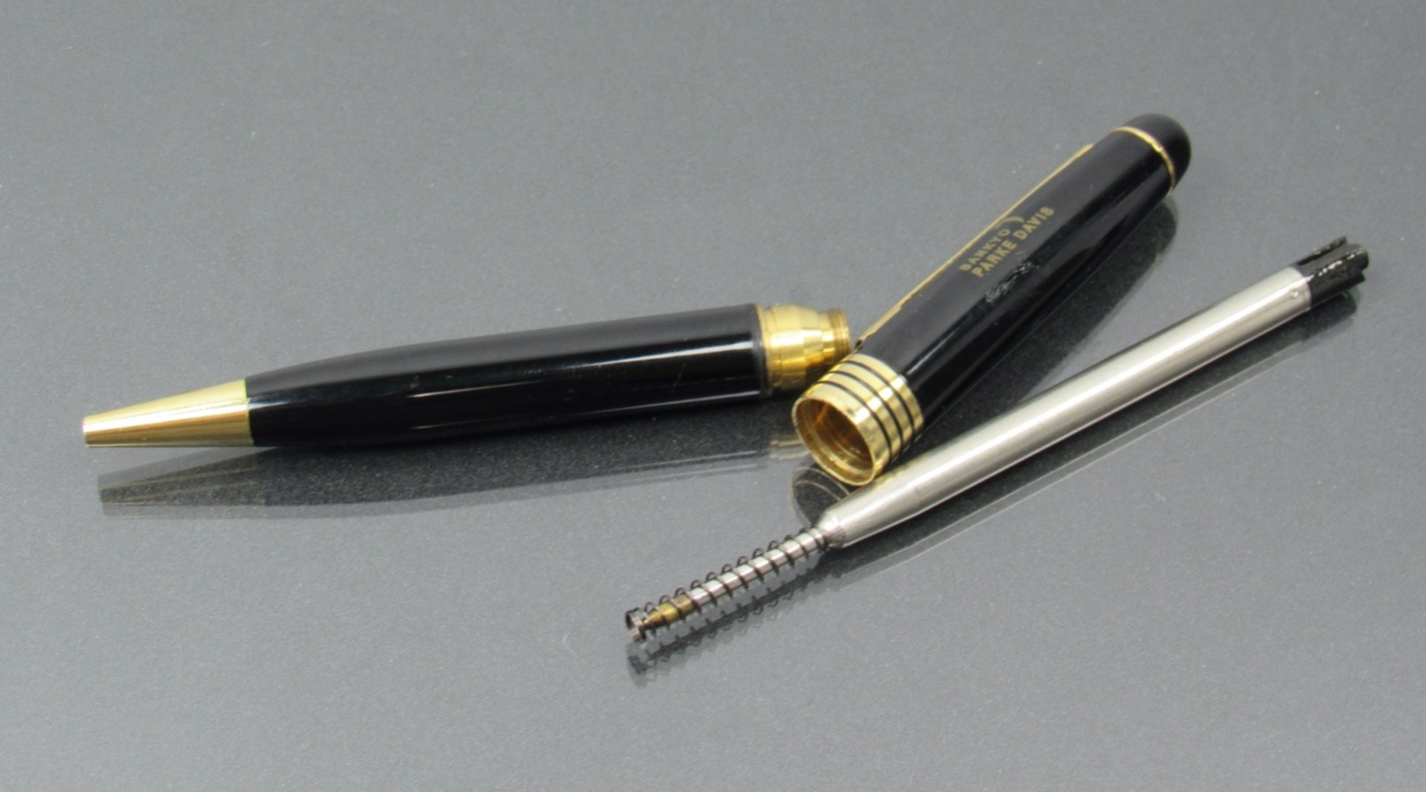 Sankyo Parke-Davis Metal Twist PEN Drug Rep Pharmaceutical Promo Advertising