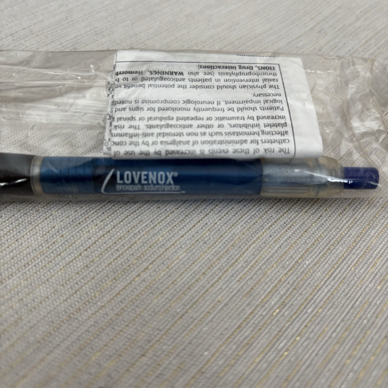 LOVENOX Drug Rep Pharma Pre-2005 Pen Still in Plastic NEW