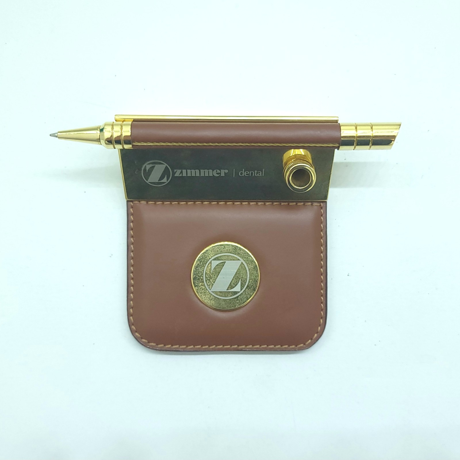 Zimmer Dental Pen Holder Paper Weight Pharmaceutical Promo Advertising – New