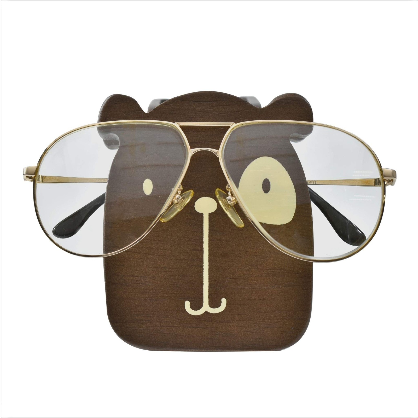 I’m Wood Multipurpose Eyeglass Phone Pen & Pencil Holder Stand Stationery Des…