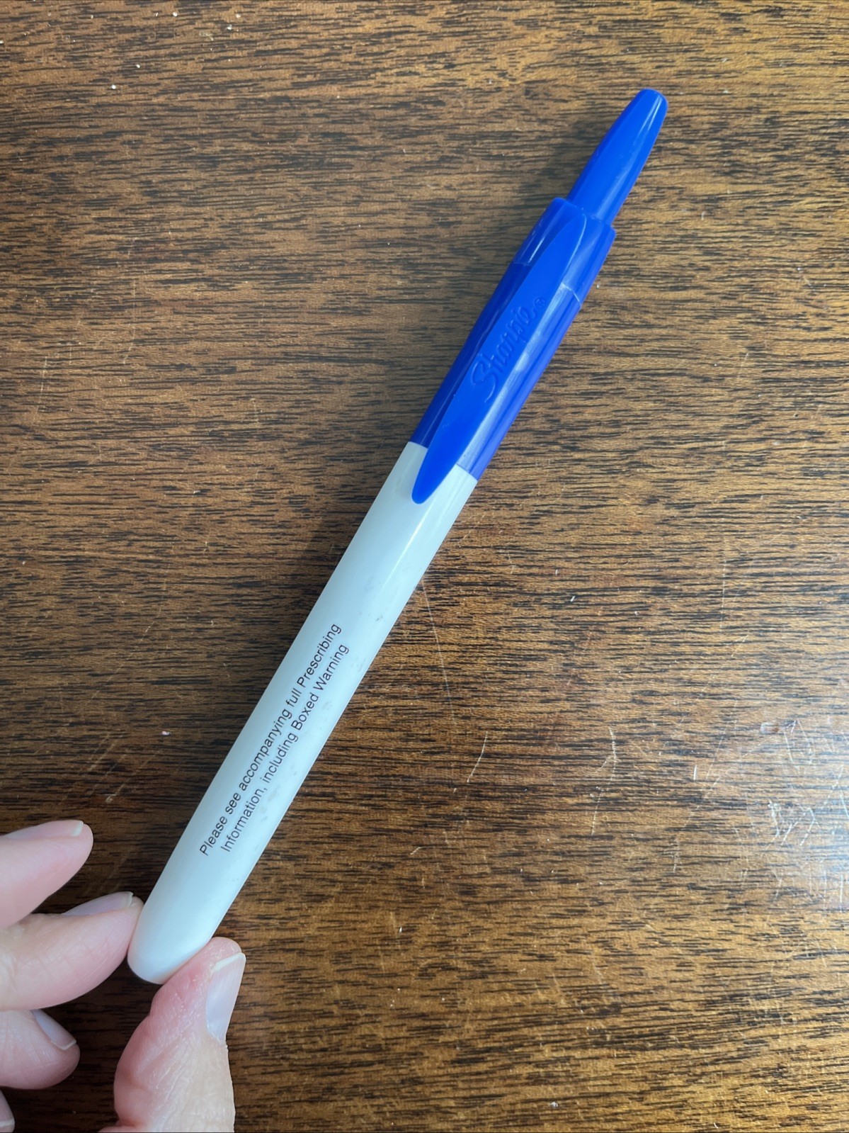 Drug Rep SEROQUEL Collectible Sharpie Permanent Marker Pharmaceutical Pen Works