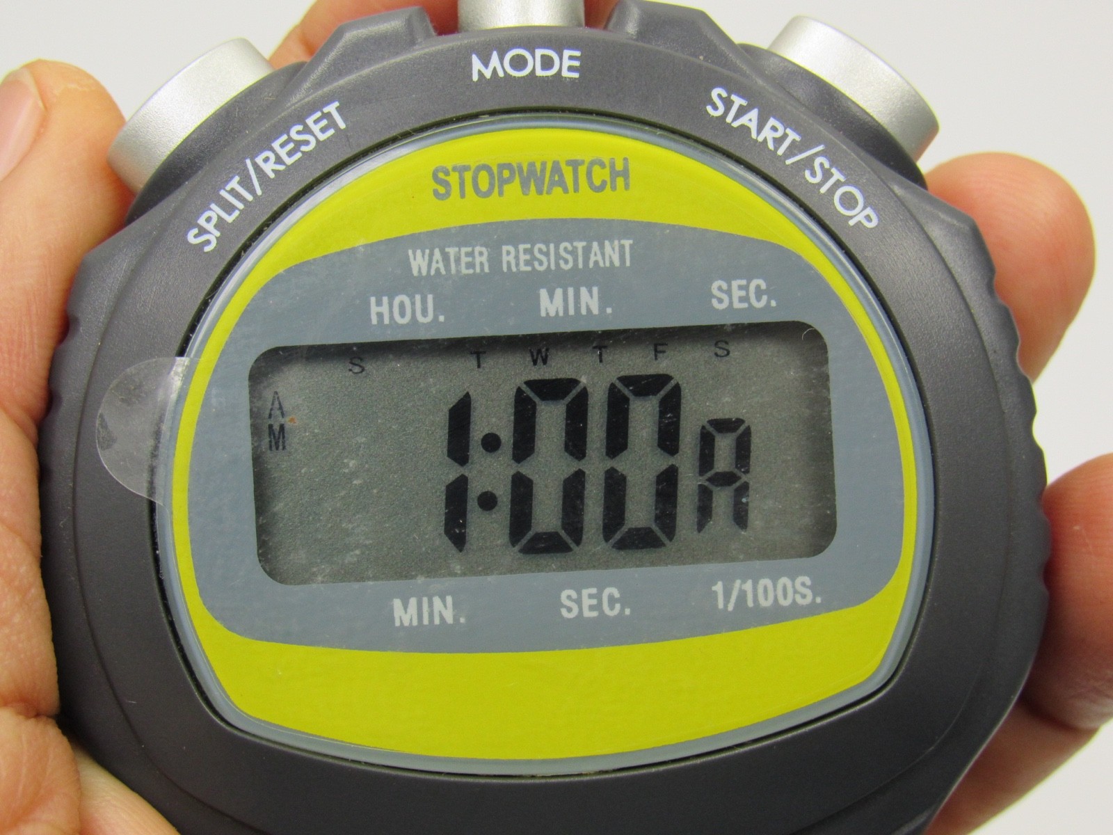 Rebif Stopwatch Multi-Function Clock Alarm Date Drug Rep Pharmaceutical Promo