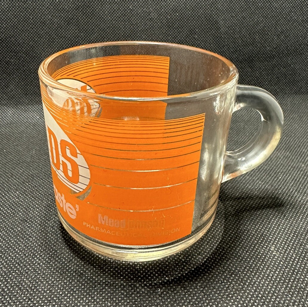 VTG Glass K-Lyte DS Pharmaceutical Mug Potassium Supplement Anchor Hocking USA