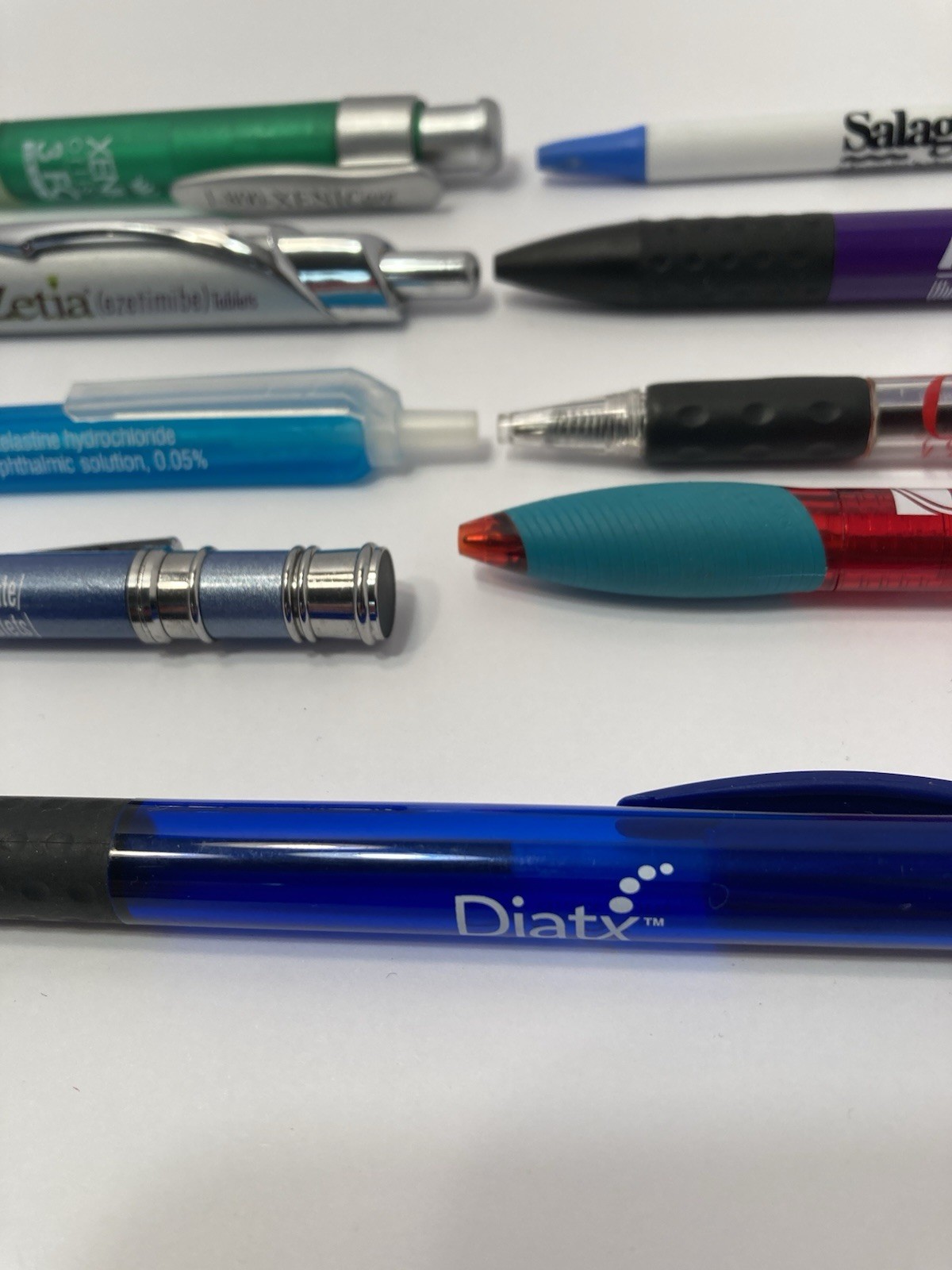 pharmacy drug representative pens lot of (9)