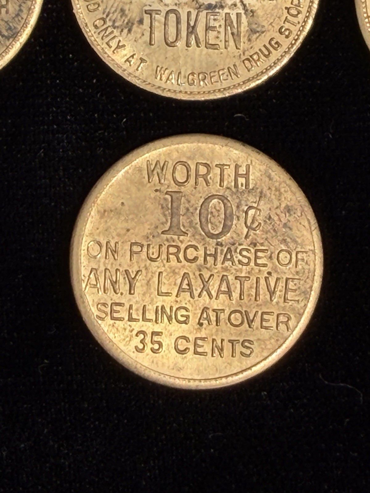 RARE – 1930’s Walgreens Milwaukee prosperity tokens With ORIGINAL Bag