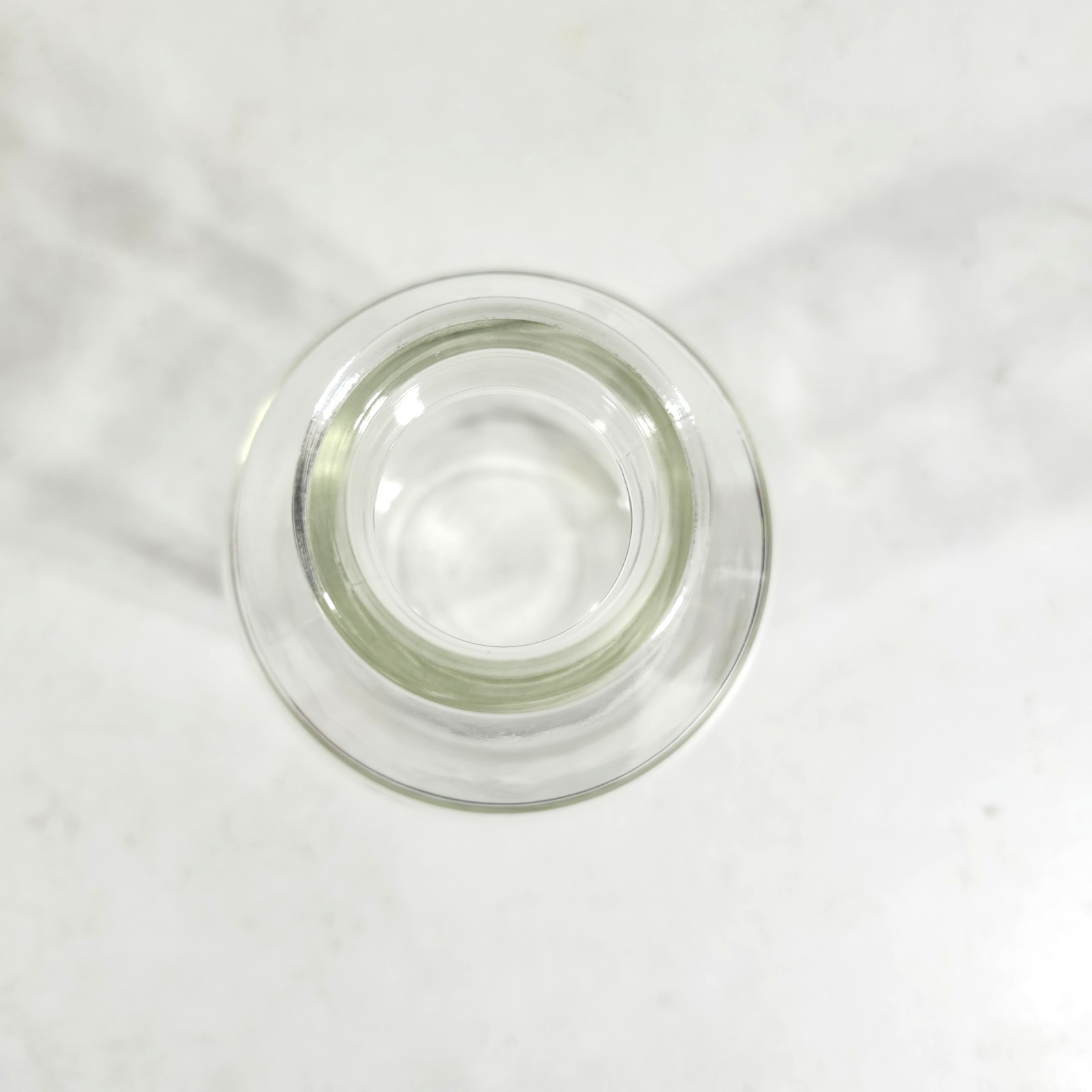 1000ML Amsco Round Glass Apothecary Clear Measuring Bottle Vintage